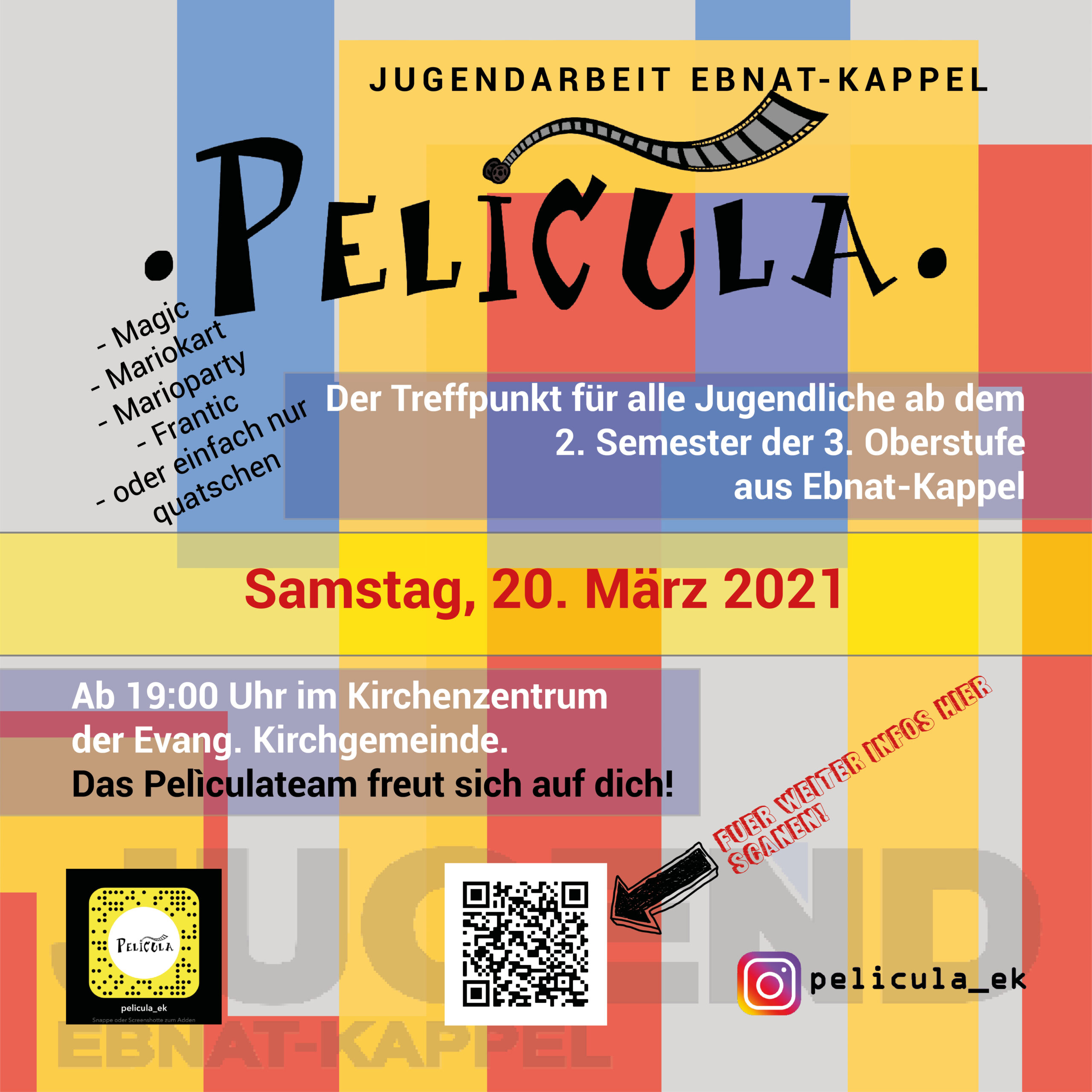 Mehr über den Artikel erfahren PELÌCULA IM MÄRZ 2021