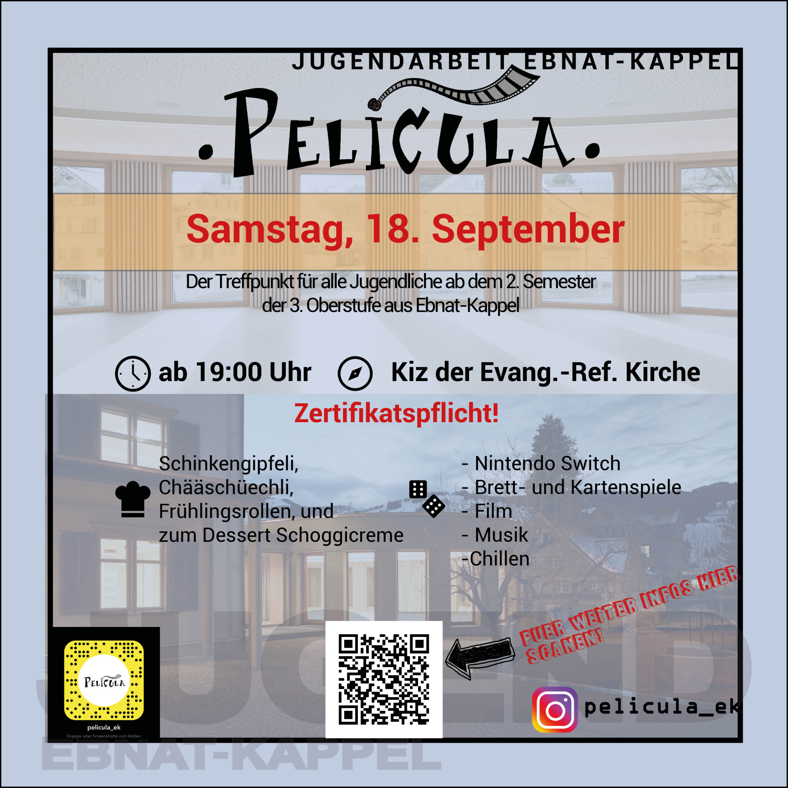 Mehr über den Artikel erfahren PELÍCULA IM SEPTEMBER 2021