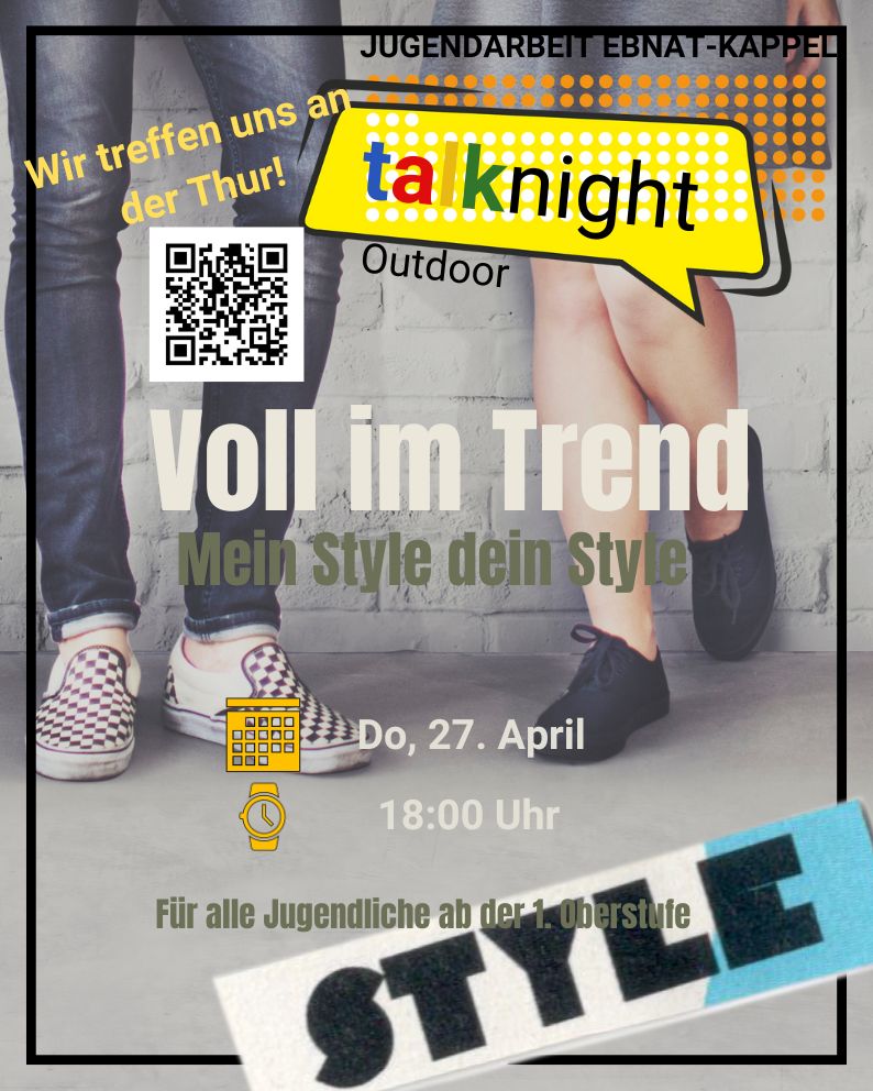 Mehr über den Artikel erfahren TALKNIGHT VOM 27. APRIL 2023