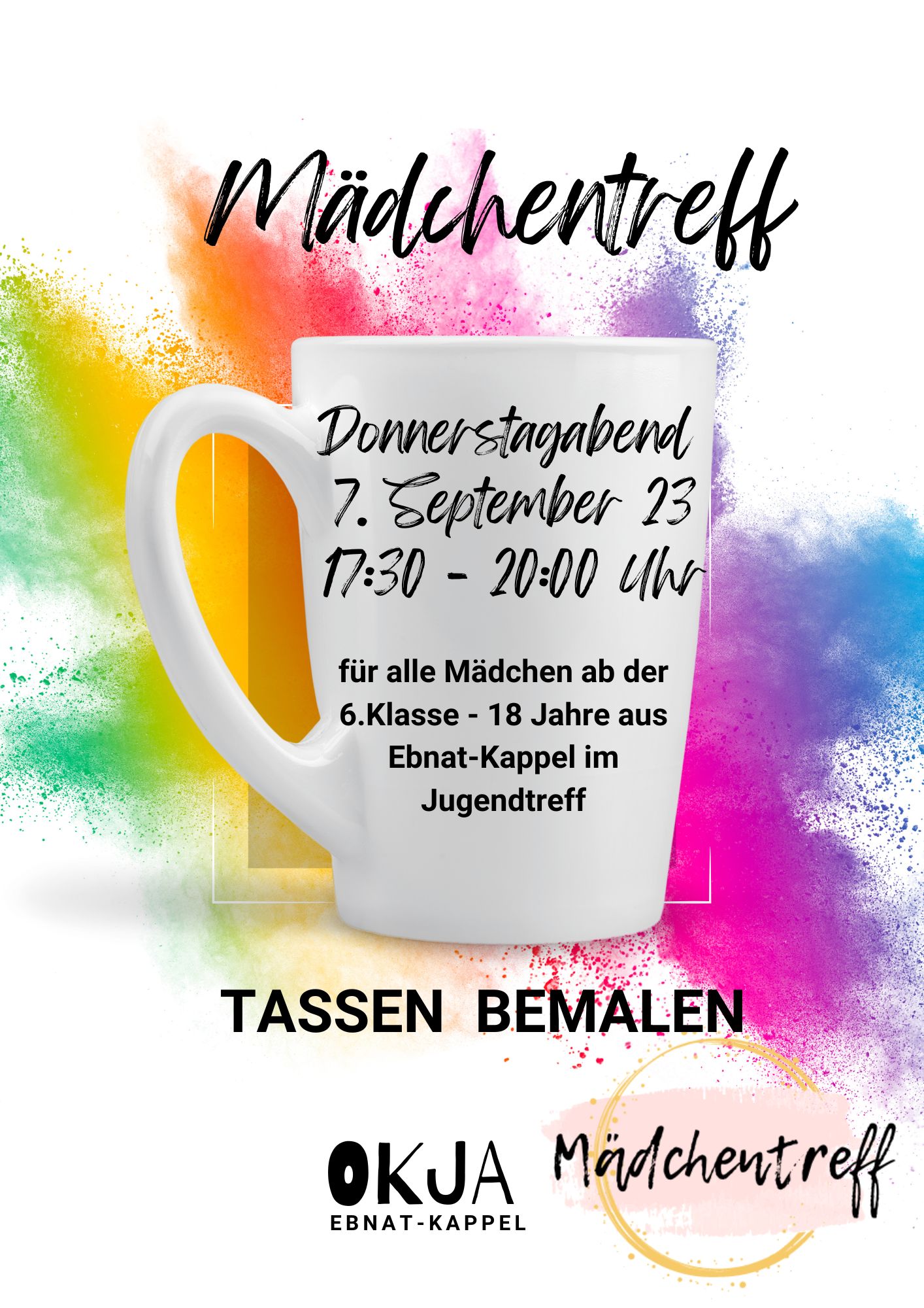 Mehr über den Artikel erfahren Mädchentreff vom 07. September 2023