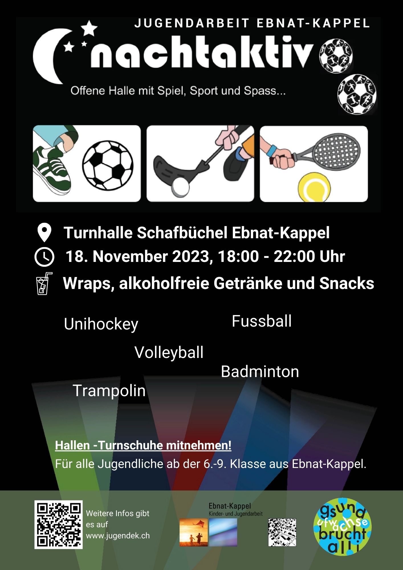 Mehr über den Artikel erfahren Nachtaktiv vom 18. November 2023