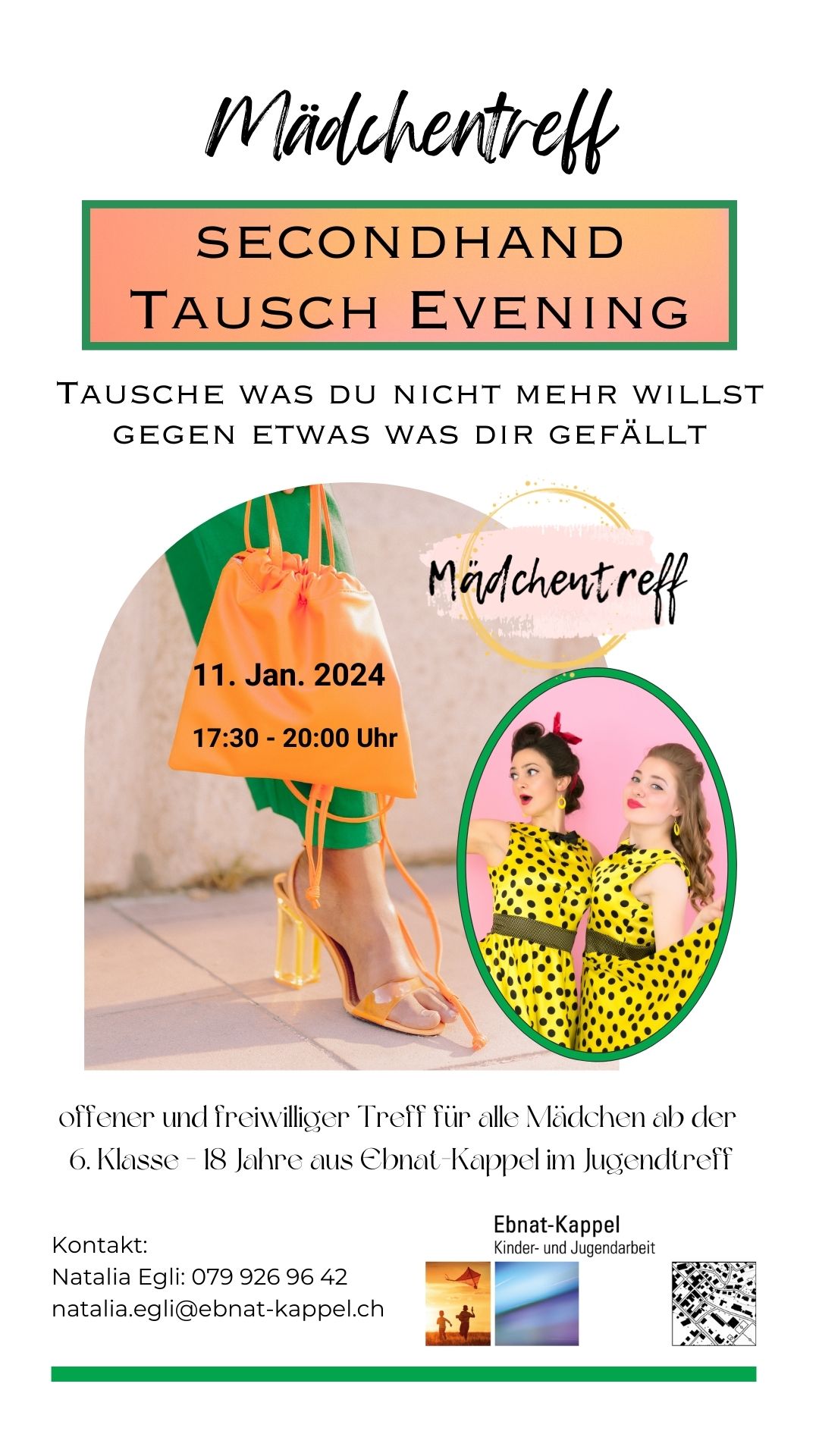 Mehr über den Artikel erfahren Mädchentreff vom 11. Januar 2024