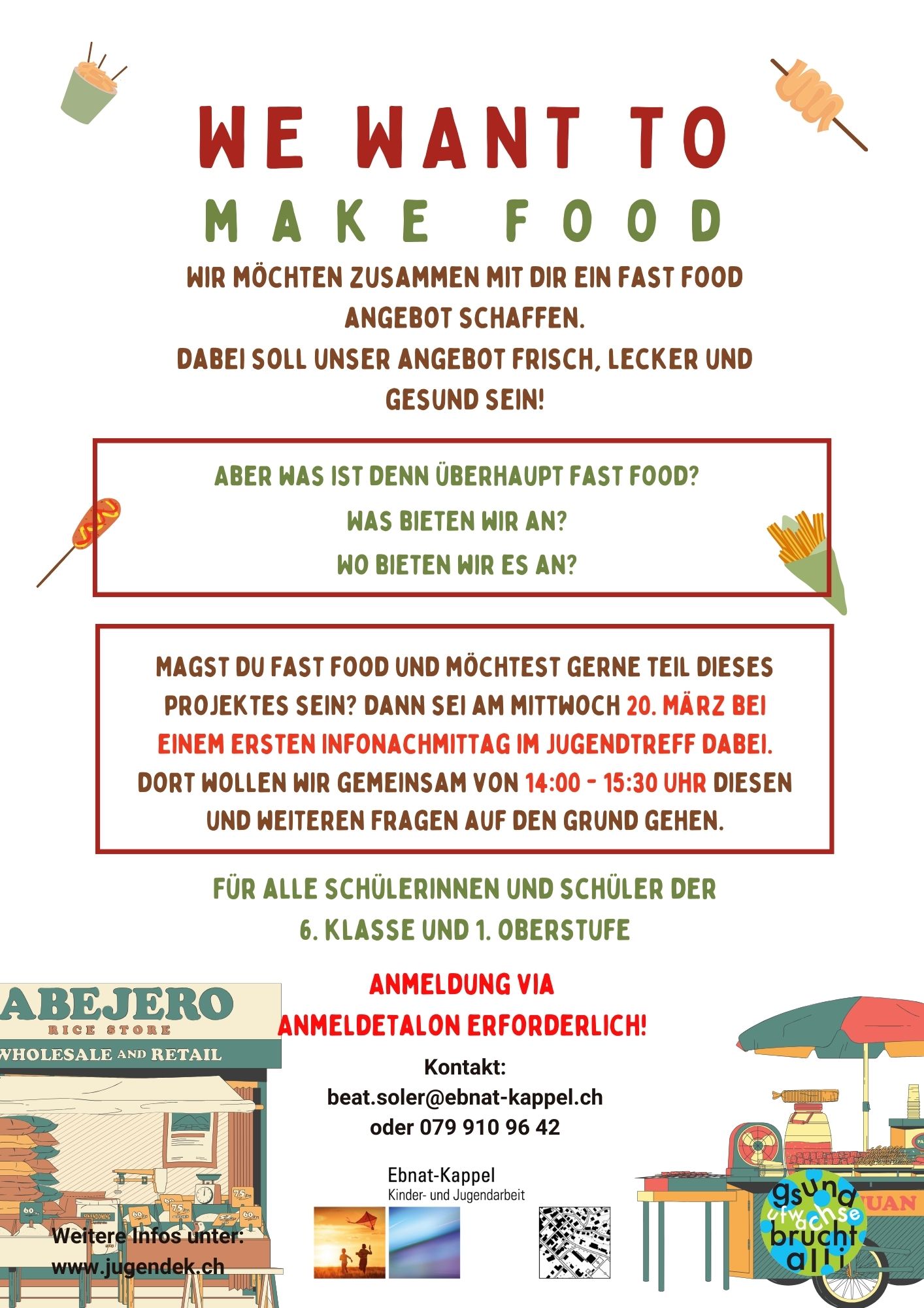Du betrachtest gerade We want to make food