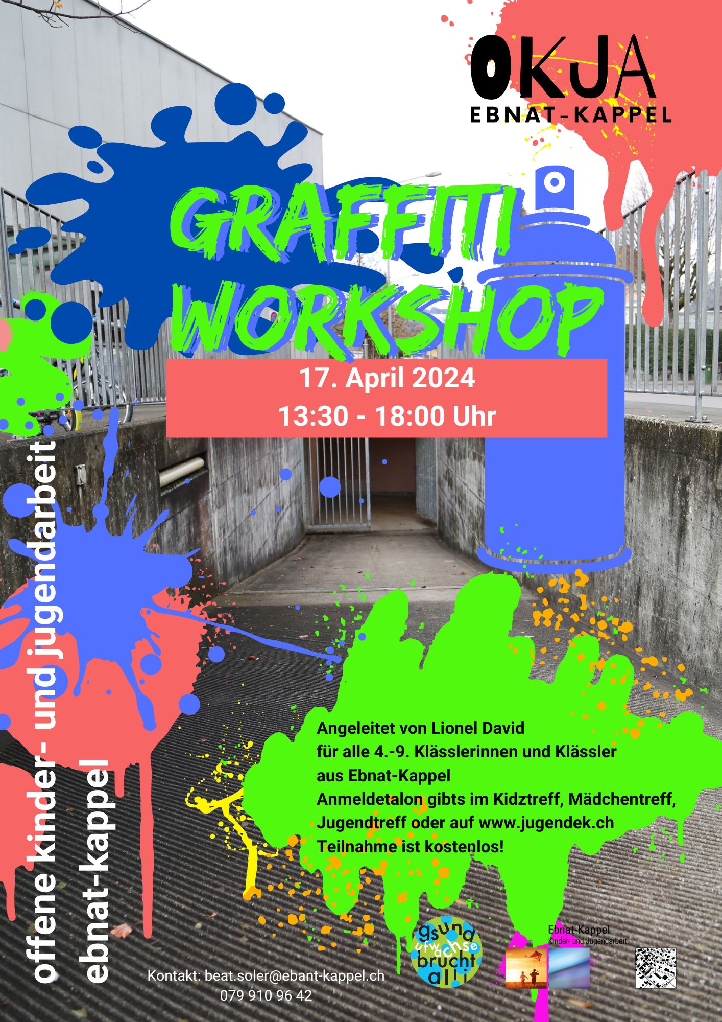 Du betrachtest gerade Graffiti Workshop