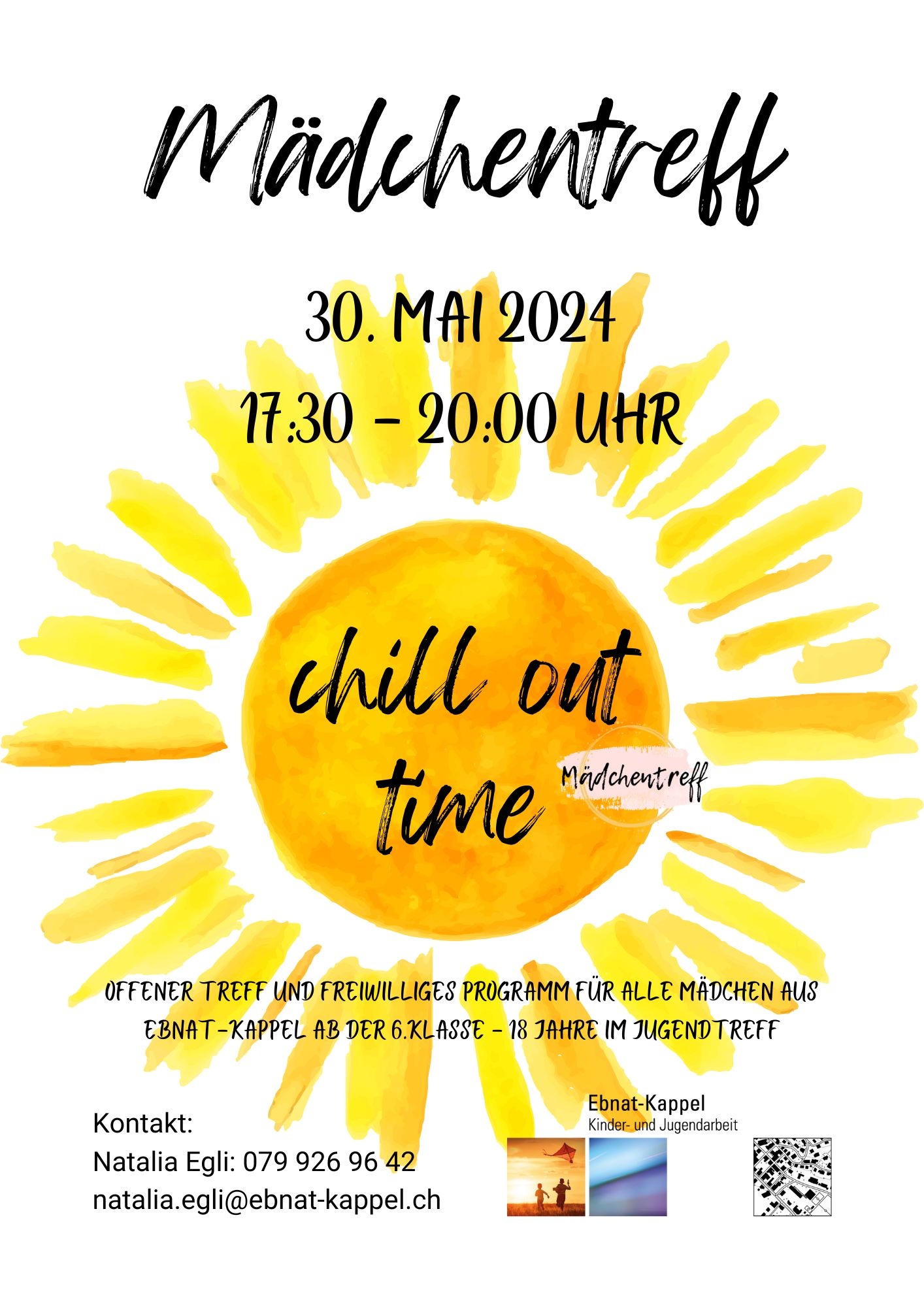 Mehr über den Artikel erfahren Mädchentreff vom 30. Mai 2024