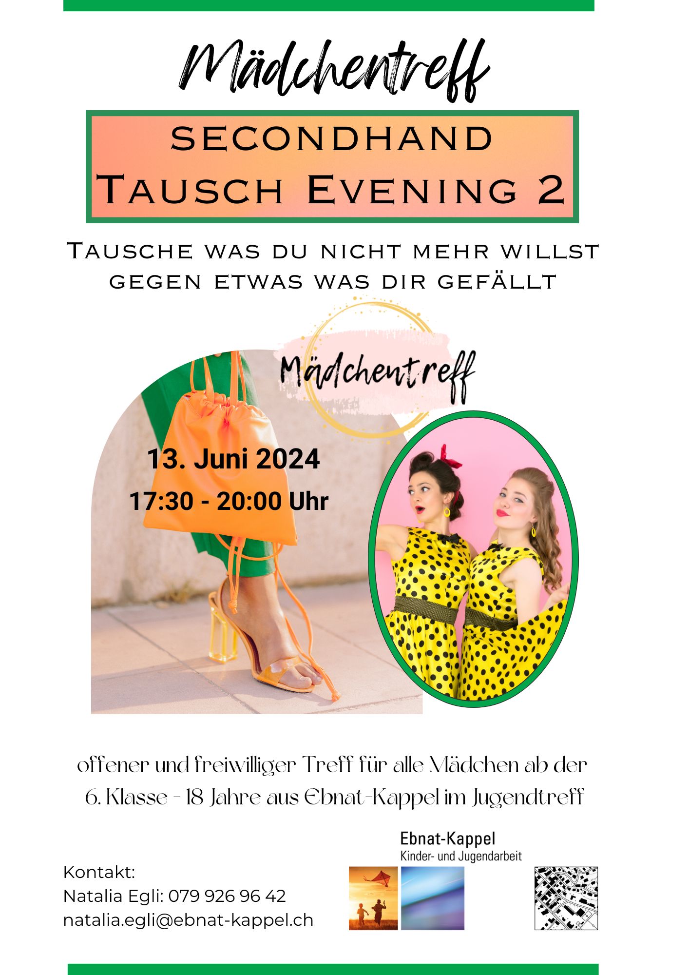Mehr über den Artikel erfahren Mädchentreff vom 13. Juni 2024