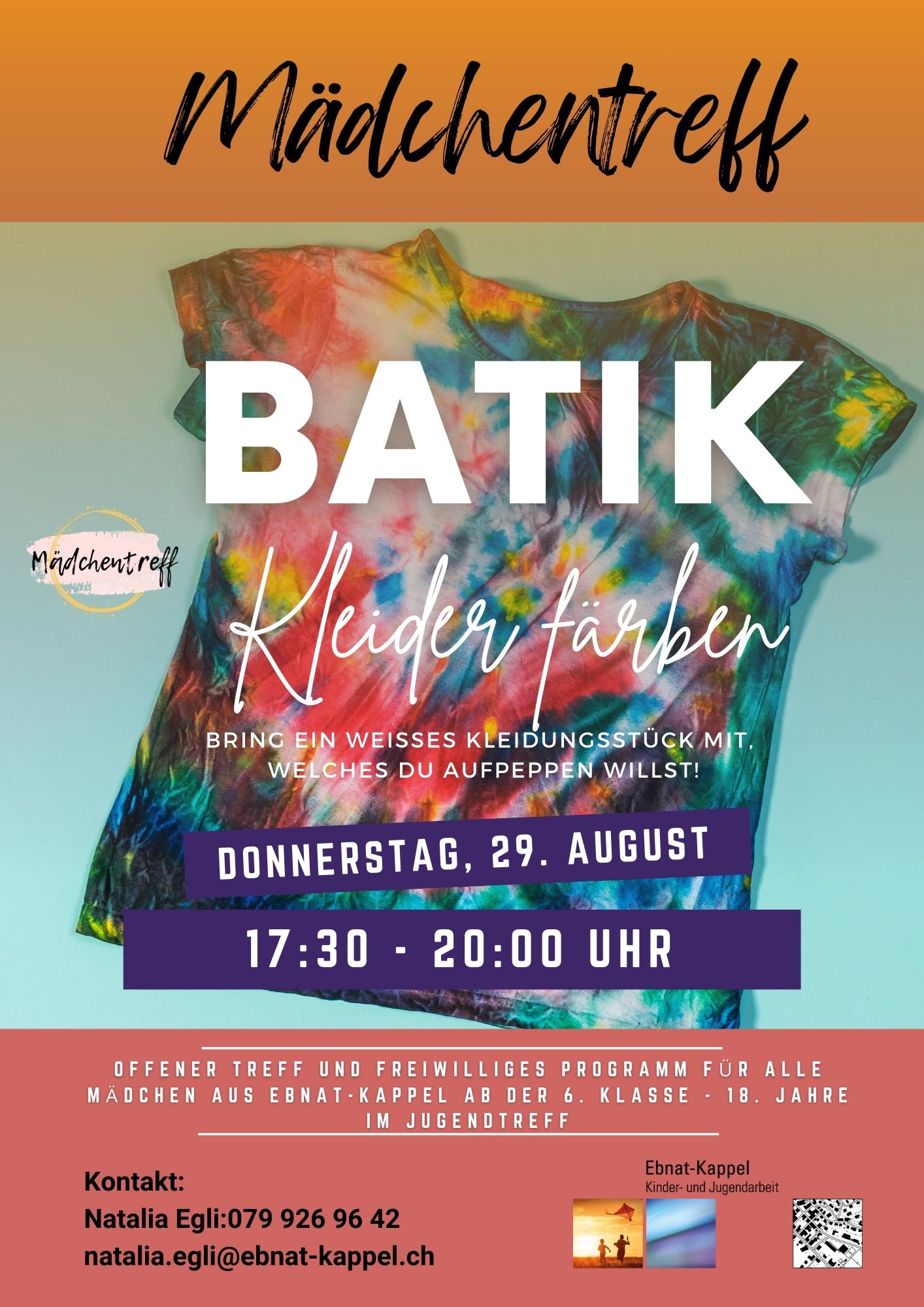 Mehr über den Artikel erfahren Mädchentreff vom 29. August 2024
