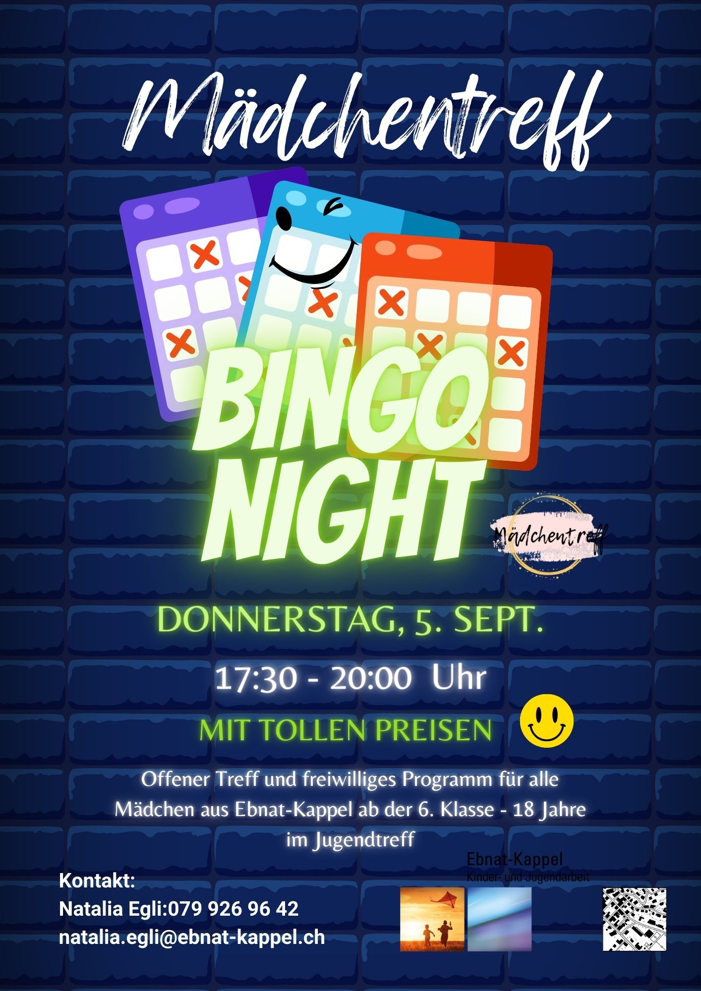 Mehr über den Artikel erfahren Mädchentreff vom 5. Sept. 2024