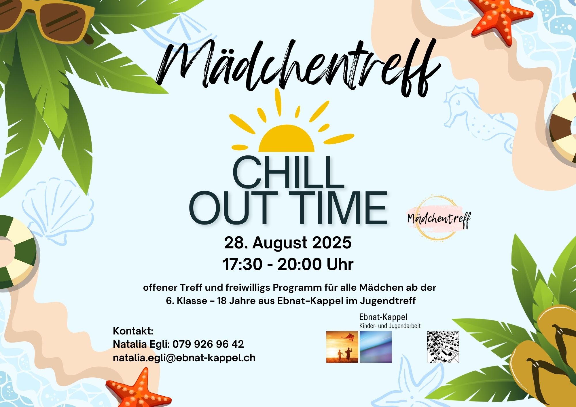 Mehr über den Artikel erfahren Mädchentreff vom 28. August 2025